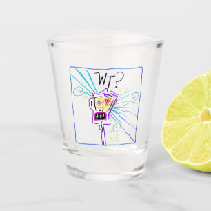 Was? WAS? EMOJI Meemogie Schnapsglas