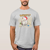 Was? Weihnachtskatze Alberner T - Shirt (Vorderseite)