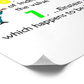 Was weißt du über Pi? Poster (Ecke)