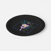 Was? - WELCHE ? EMOJI Meemogie Pappteller (Schrägansicht)