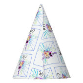 Was? - WELCHE ? EMOJI Meemogie Partyhütchen (Rückseite)