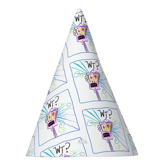 Was? - WELCHE ? EMOJI Meemogie Partyhütchen (Rechts)