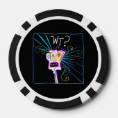 Was? - WELCHE ? EMOJI Meemogie Pokerchips (Rückseite)