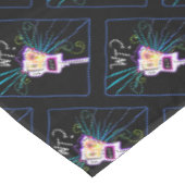 Was? - WELCHE ? EMOJI Meemogie Tischdecke (Schrägansicht)