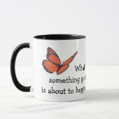 Was, wenn etwas Gutes Kaffee Tasse (Links)