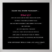 Was, wenn ich... poster (Vorne)