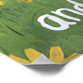 Was, wenn sie einen Krieg gaben und niemand kam. . Poster (Ecke)