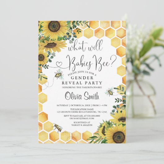 Was werden Babys ein zweischneidiges Party zur Auf Einladung (Stehend Vorderseite)