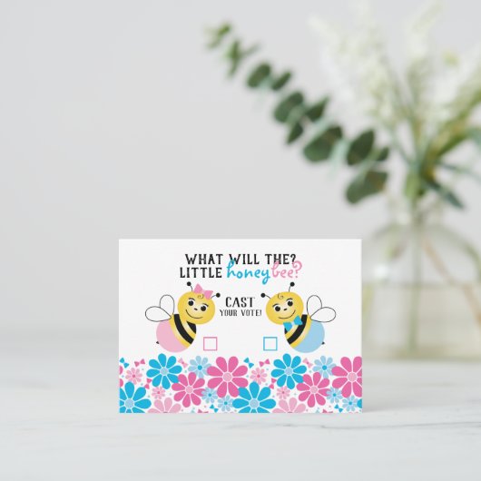 Was werden die kleinen Honigweine-Wählkarten? Visitenkarte (Stehend Vorderseite)