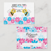 Was werden die kleinen Honigweine-Wählkarten? Visitenkarte (Vorne/Hinten)