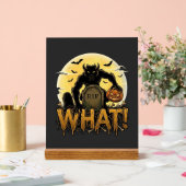 Was Werwolf-Kürbis-Grabstein Vollmond Acrylschild (Hochzeit)