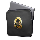 Was Werwolf-Kürbis-Grabstein Vollmond Laptopschutzhülle (Vorderseite Links)