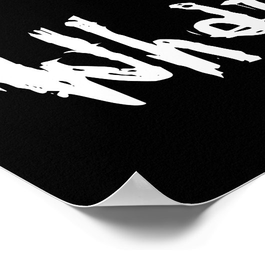 Was will du? Poster (Ecke)