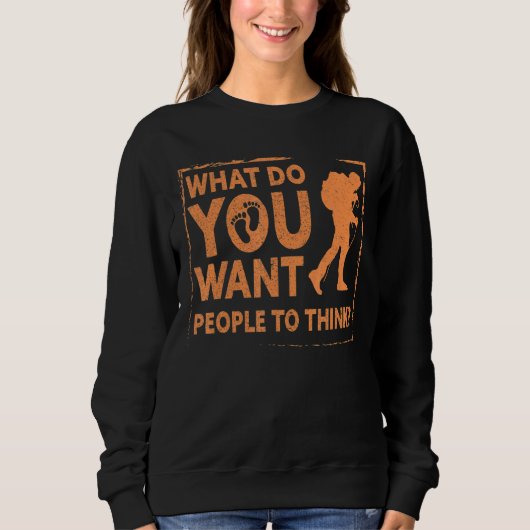 Was Will man Menschen, an das Erdbeben von Barefoo Sweatshirt (Vorderseite)