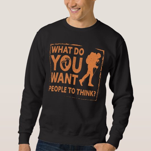 Was Will man Menschen, an das Erdbeben von Barefoo Sweatshirt (Vorderseite)
