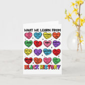 Was wir aus der schwarzen Geschichte lernen, Junet Karte (Gelbe Blume)