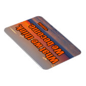 Was wir denken zu werden magnet (Rechte Seite)