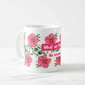 Was wir für Trendy halten Kaffeetasse (Vorderseite Links)