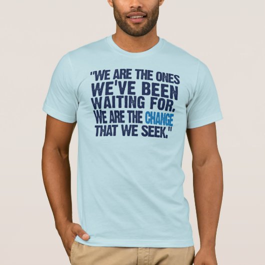 Was wir gewesen sind, warteten T-Shirt (Vorderseite)