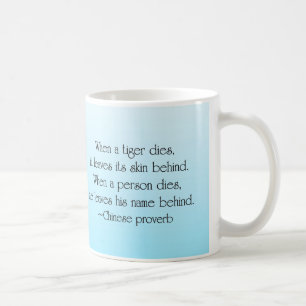 Was wir hinten verlassen kaffeetasse