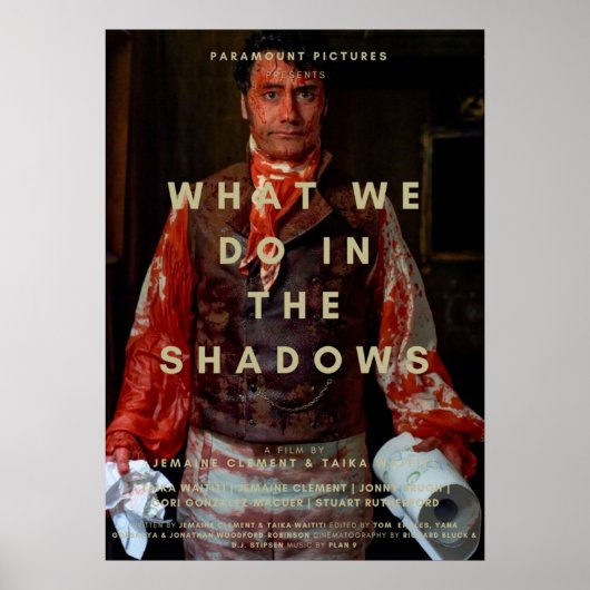WAS WIR IN DEN SHADOWS TAIKA WAITITI TUN POSTER (Vorne)