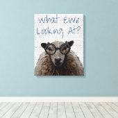 Was wir sehen leinwanddruck (Insitu (Holzboden))