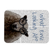 Was wir sehen magnet (Horizontal)