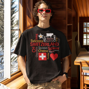 Was wir über die Schweiz Liebe haben T-Shirt