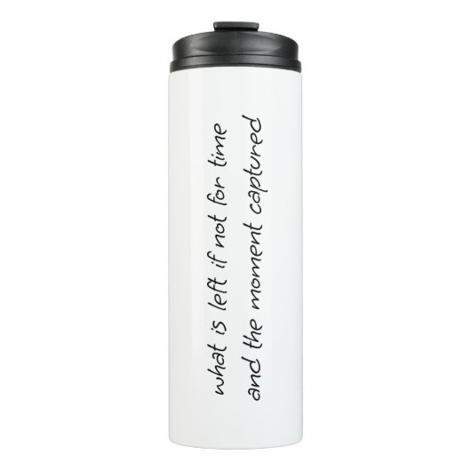 Was wird als Wärmespeicher Verlassen? Thermosbecher (Vorderseite)