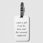 Was wird auf dem Gepäckanhänger Verlassen? (Vorderseite Vertikal)