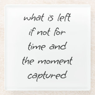 Was wird aus Glas Verlassen Untersetzer? Glasuntersetzer