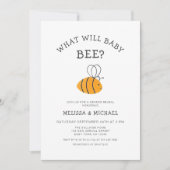 Was wird Baby als Geschlechtsverkehr offenbaren? Einladung (Vorderseite)