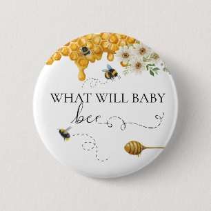Was wird Baby Bee Gender offenbaren Honig Button