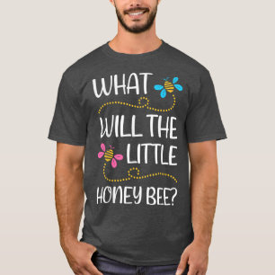 Was wird Baby Bee Gender Reveal Boy Honey Bee The T-Shirt