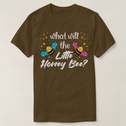 Was wird Baby Bee Gender Reveal Boy Honey Bee The T-Shirt (Design vorne)