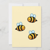 Was Wird Baby Bee Geschlecht Enthüllen Einladung (Rückseite)