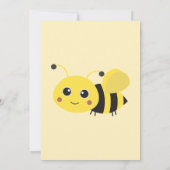 Was Wird Baby Bee Geschlecht Enthüllen Einladung (Rückseite)