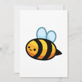 Was Wird Baby Bee Geschlecht Enthüllen Einladung (Rückseite)