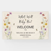 Was wird Baby Bee Geschlecht Enthüllung Banner (Horizontal)