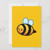 Was wird Baby Bee Geschlecht Enthüllung Einladung (Rückseite)