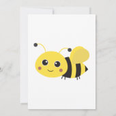 Was wird Baby Bee Geschlecht Enthüllung Einladung (Rückseite)