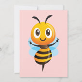 Was Wird Baby Bee Geschlecht Enthüllungsfeier Einl (Rückseite)