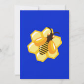 Was Wird Baby Bee Geschlecht Reveal Einladung (Rückseite)