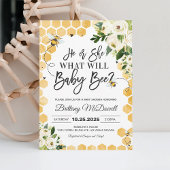 Was wird Baby-Bee-Hummel-Gender-Offenlegung Einladung