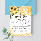 Was wird Baby Honey Bee Baby Dusche sein? Einladung