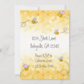 Was wird Baby sein? Einladung (Rückseite)