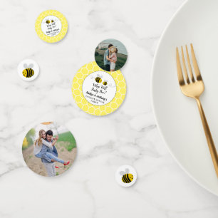 Was wird Baby sein? Party-Foto Konfetti