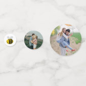 Was wird Baby sein? Party-Foto Konfetti (Rückseiten)