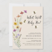 Was wird Baby zeigen? Einladung (Vorderseite)