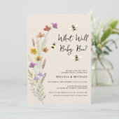 Was wird Baby zeigen? Einladung (Stehend Vorderseite)